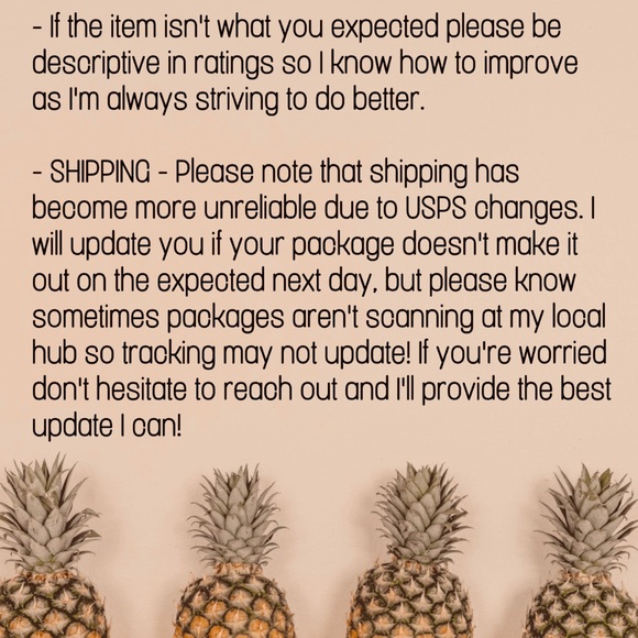 Please Read ✨ - Picture 3 of 3